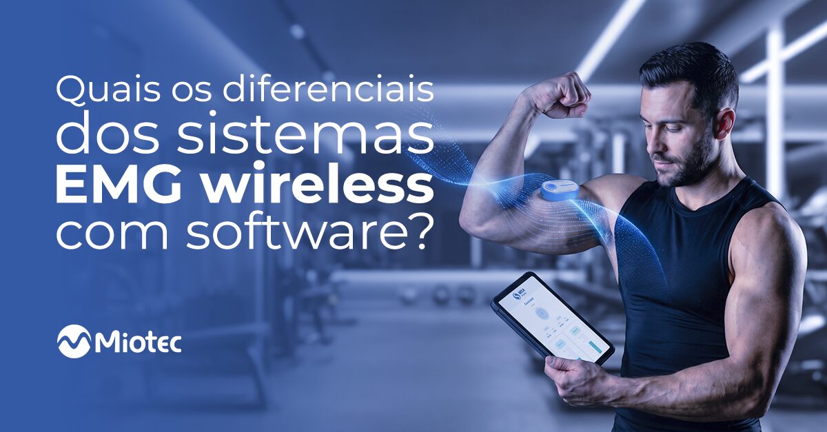 sistemas EMG wireless com software